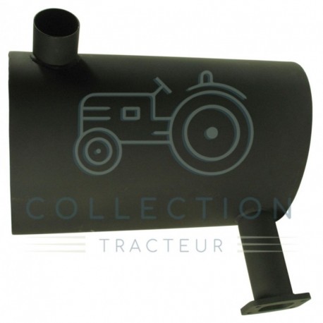 Silencieux d'echappement New Holland Fiat CNH Ford 82010813