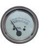 Manomètre de pression d'huile tracteur Massey Ferguson Petit Gris 506902M92