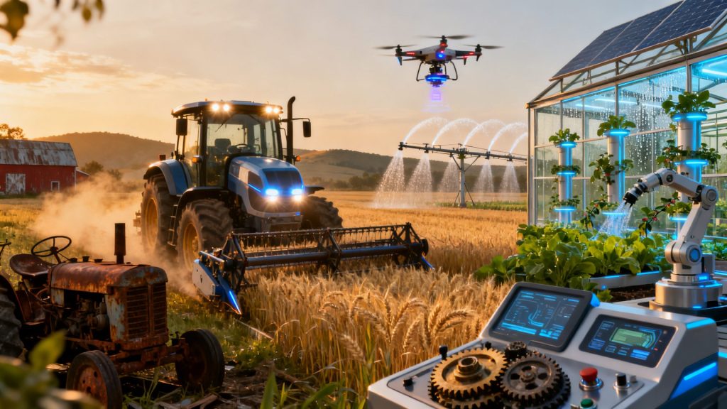La mécanisation agricole, modernisation et enjeux sans aucun texte