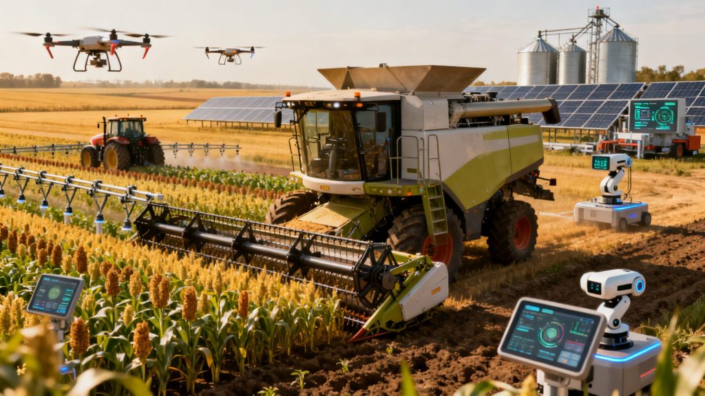 La mécanisation agricole, modernisation et enjeux sans aucun texte