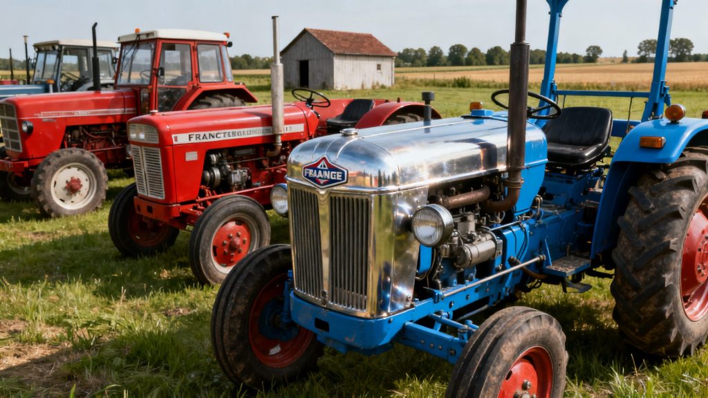 Les tracteurs agricoles fabriqués en France : acteurs et sites clés sans aucun texte