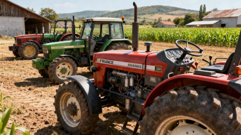 Les tracteurs agricoles fabriqués en France : acteurs et sites clés