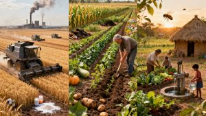 Les trois types d&rsquo;agriculture et leurs enjeux