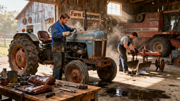 Mécaniciens des tracteurs anciens et machines agricoles : métiers et formations