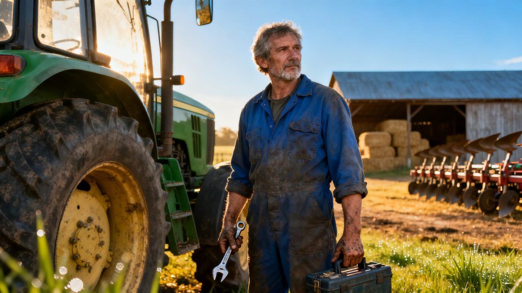 Salaire et perspectives du mécanicien agricole sans aucun texte