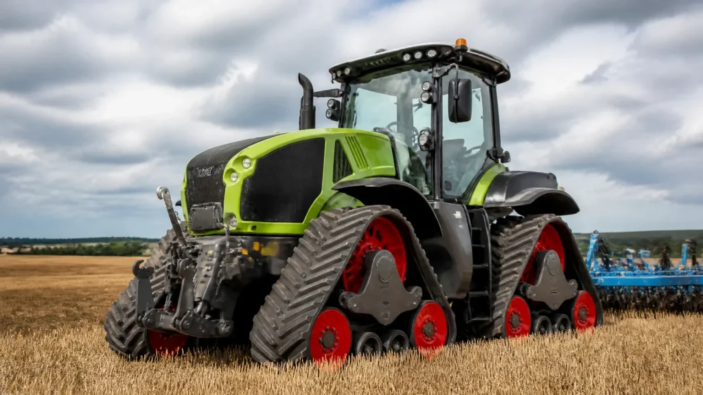 Claas Axion 9.450 Terra Trac : un tracteur puissant pour une agriculture précise et sans texte