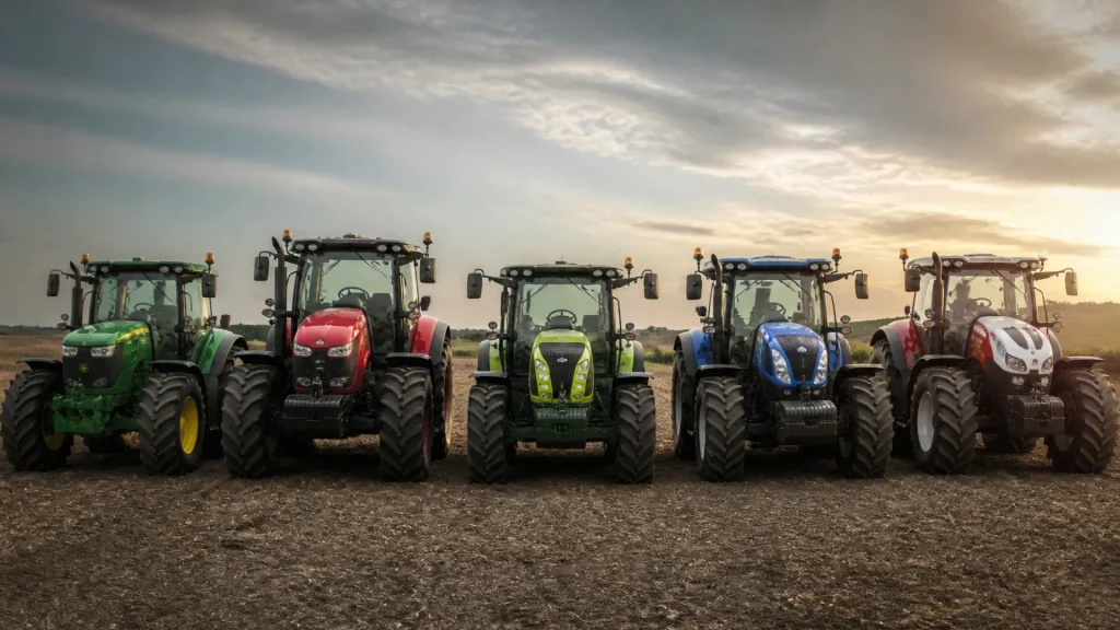 Classement des tracteurs les plus vendus en France en 2025 sans aucun texte
