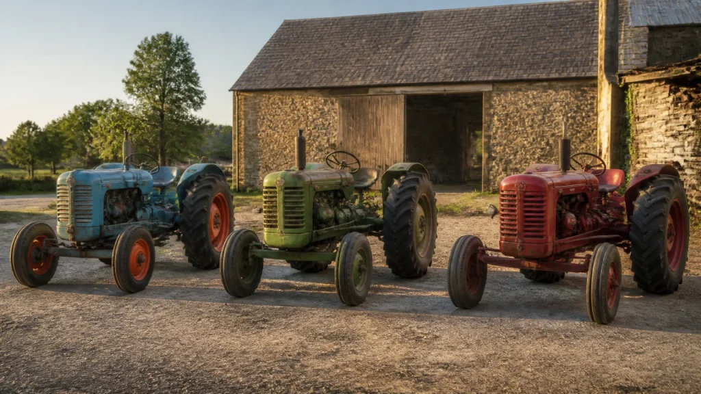 Quel tracteur a le moins de problèmes : modèles anciens fiables sans aucun texte