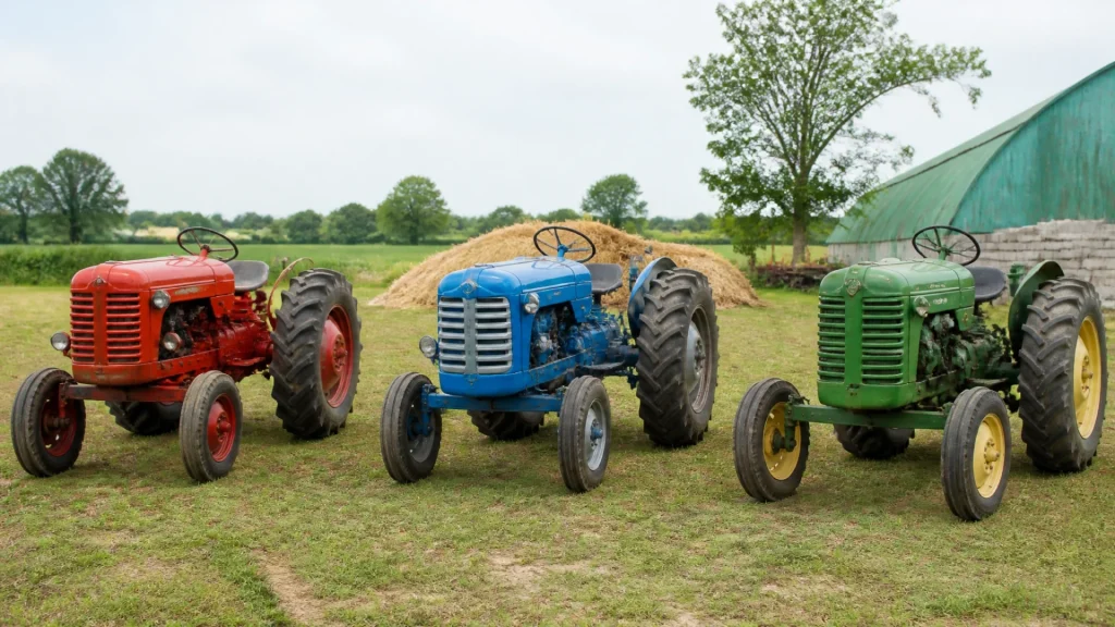 Quel tracteur a le moins de problèmes : modèles anciens fiables sans aucun texte