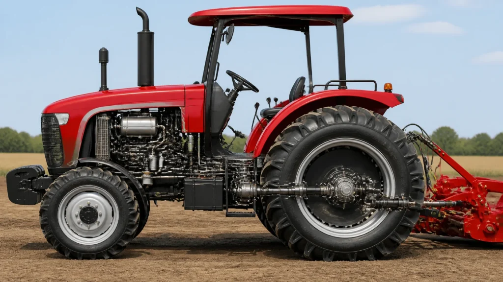 Quelles sont les parties d'un tracteur et quelles sont leurs fonctions ?