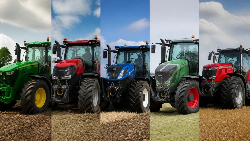 Classement mondial des tracteurs : les 5 principaux constructeurs