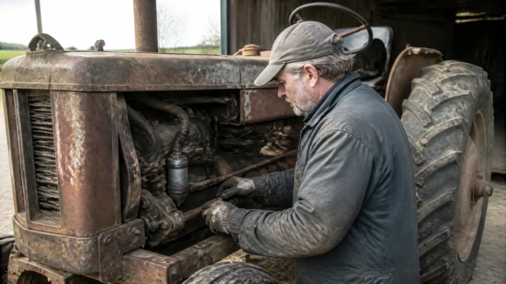 Quels sont les avantages de faire appel à un mécanicien agricole pour un vieux tracteur ?
