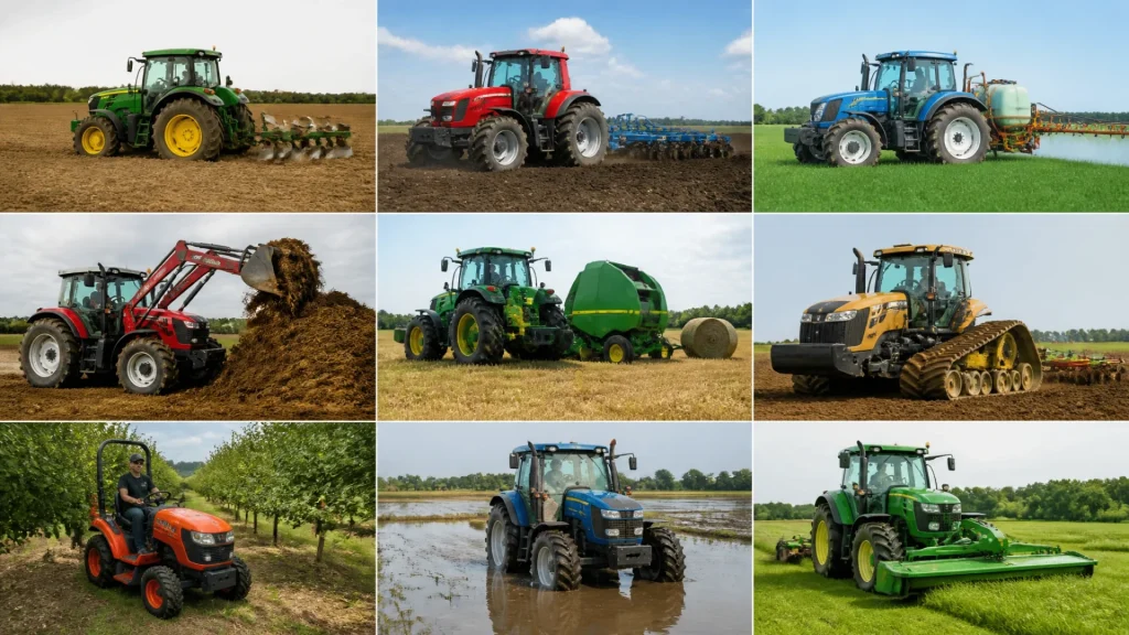 Les différents types de tracteurs agricoles et leurs utilisations
